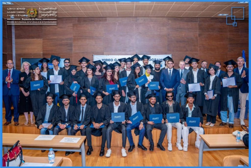Rabat Hosts Graduation Ceremony for the First Cohort of the Video Game Creator Training Program